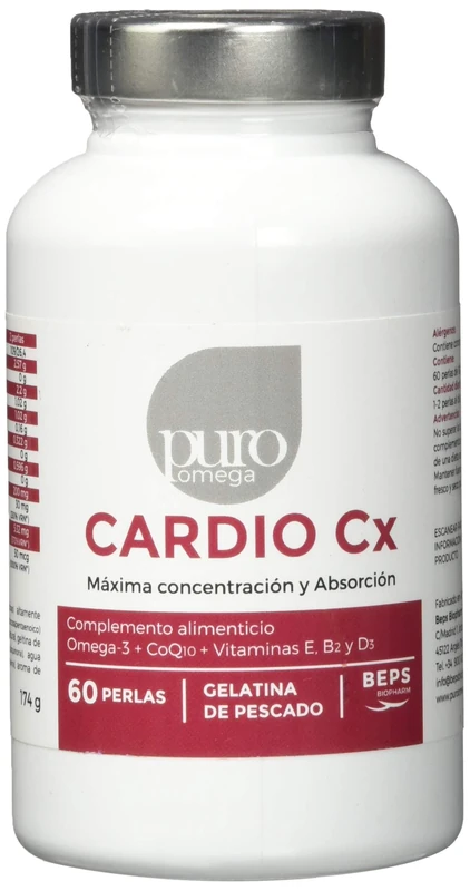 Pure Omega Cardio CX 60 Beads, Black, Standard - Image 1