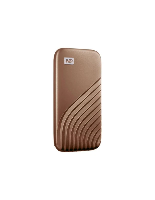 WD My Passport SSD, 1TB Portable External SSD, read speeds up to 1050 MB/s, write speeds up to 1000MB/s, Portable SSD, Works with PC, Xbox and Playstation, Gold