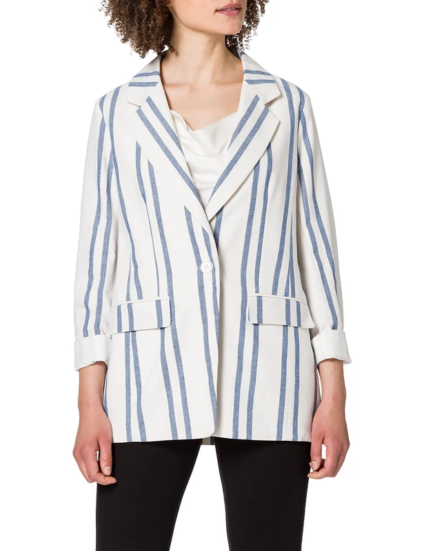 Bugatti Women's 761300-77039 Jacket, Marine, 48