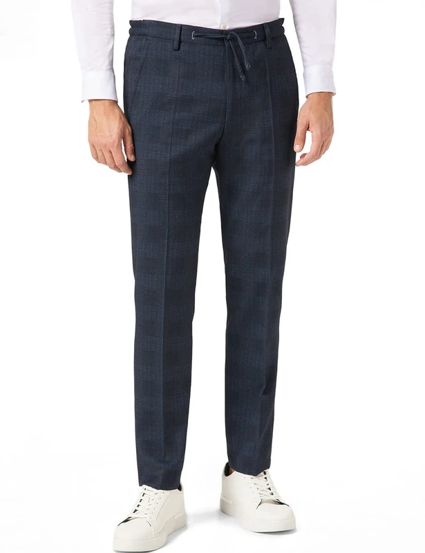 Pierre Cardin Men's Futureflex Rick Suit Trousers - Blue - W44