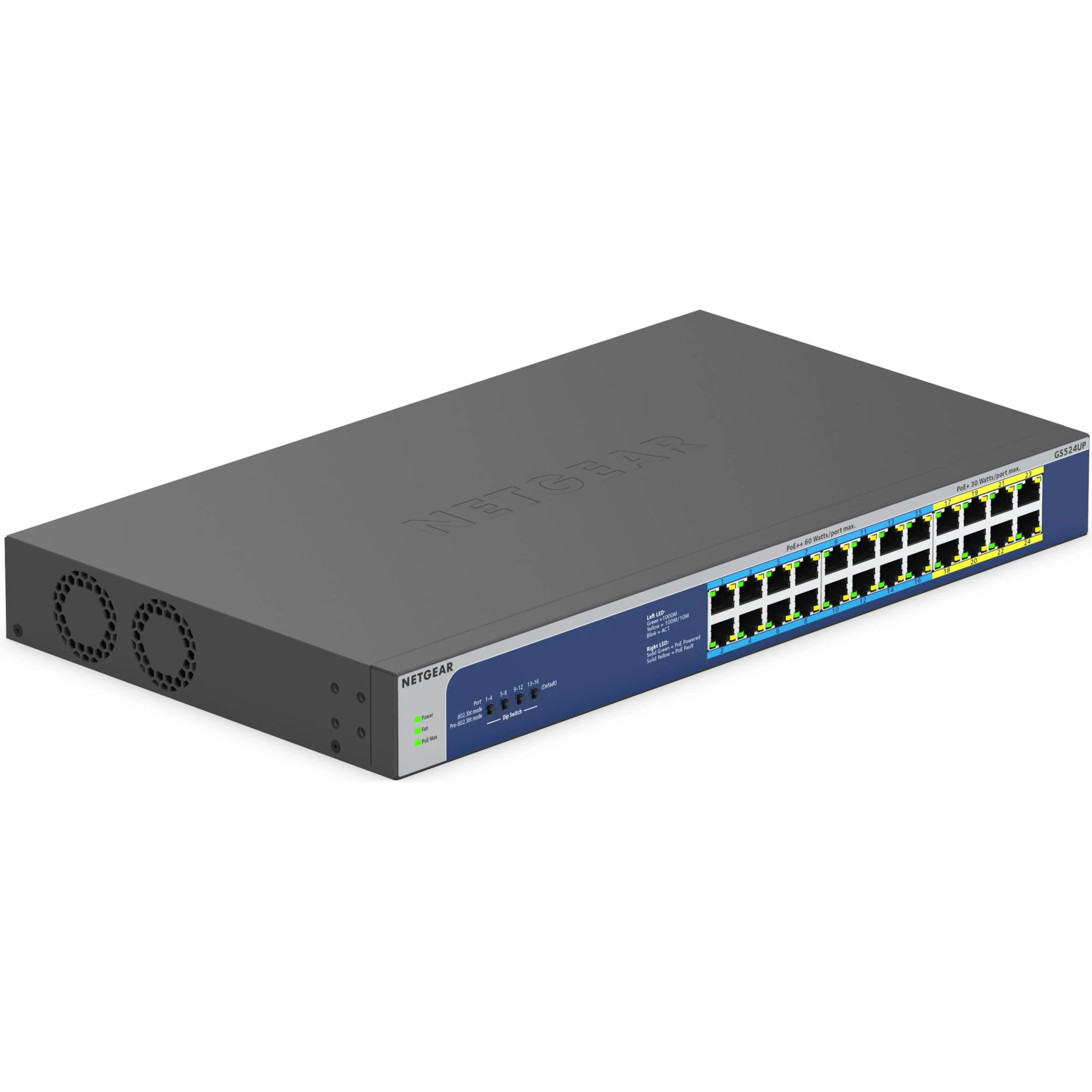 NETGEAR 24-Port Gigabit Ethernet Unmanaged High-power PoE+ Switch