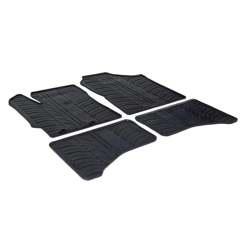 rubber mats for Toyota Yaris 3P (10/11>12/17) hybrid - Toyota Yaris 5p (10/11>08/20) hybrid