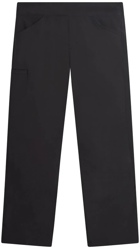 Dickies Women's Temp-IQ Bi-Stretch Roll-Up Performance Pant Work Utility, Black, 2