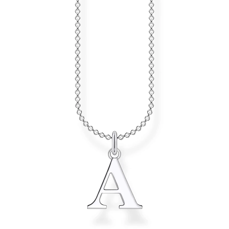 Thomas Sabo Women Necklace letter A 925 Sterling Silver KE2010-001-21