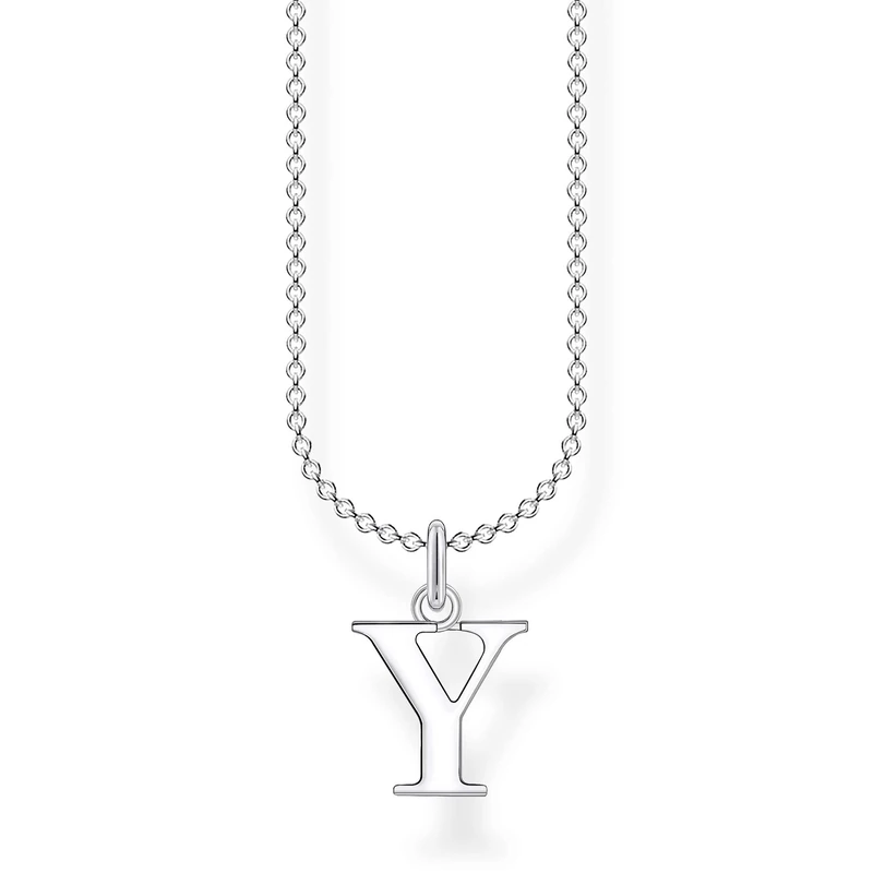 Thomas Sabo Necklace letter Y 925 Sterling Silver