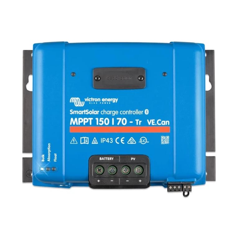 Victron Energy SmartSolar MPPT Tr VE.Can 150V 70 amp 12/24/36/48-Volt Solar Charge Controller (Bluetooth)