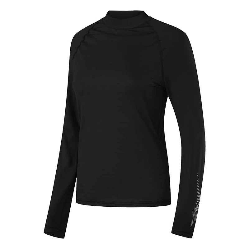 Reebok TW BL Top Long Sleeve Shirt, Women, Black, M - Image 1