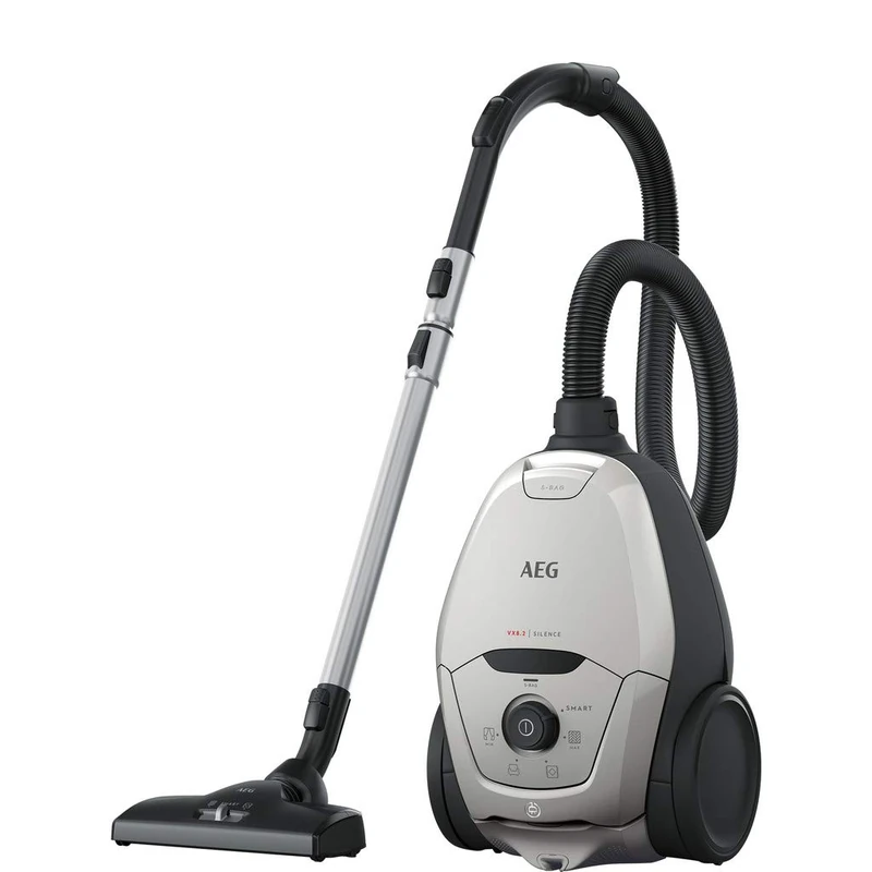 AEG 600 W / 57 dB(A), Washable Hygiene Filter, S-Bag Classic Long Performance, OneGo Power Clean Brush, 3-in-1 AeroPro Accessory, 12 Metres ASPI, VX8212MG C/B 57dBA, Unique - Image 1