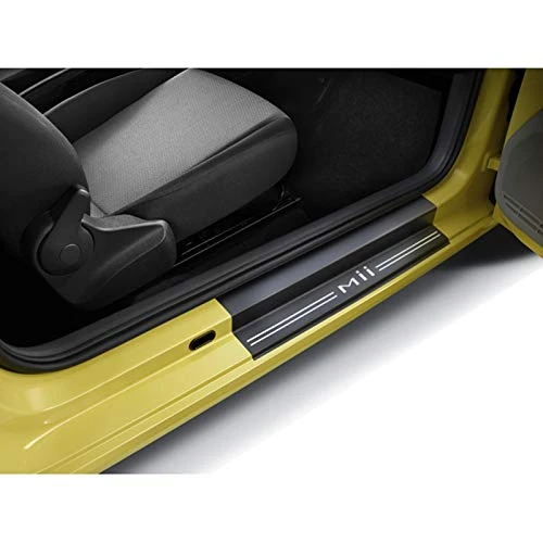 Seat 1SL071310 Door Sill Protector Front Decorative Film Door Trim with Mii Lettering