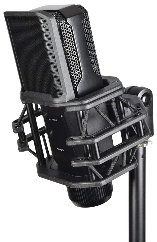 Citronic | Studio Condenser Microphone Complete with Aluminium Flight Case & Accessories