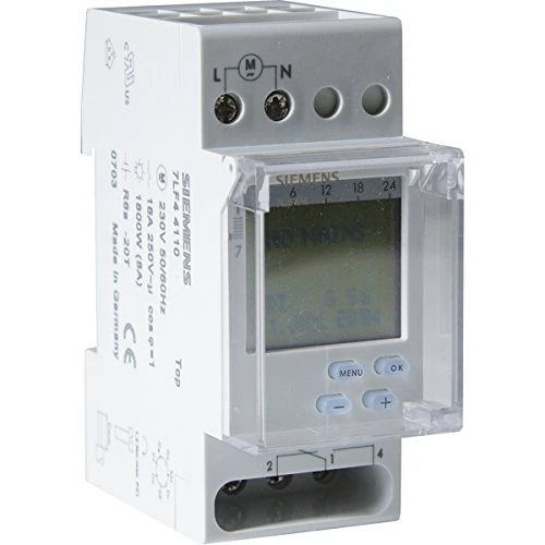 SIEMENS Ingenuity for life Weekly Clock, White, Petit - Image 1