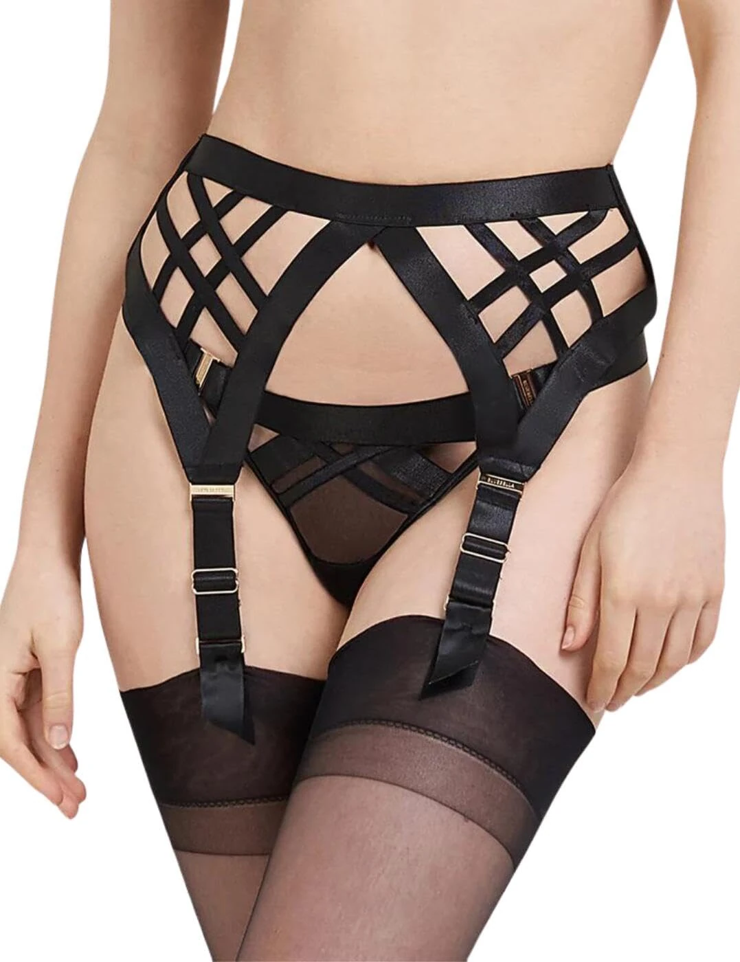 Bluebella Sawyer Suspender, Black, 12