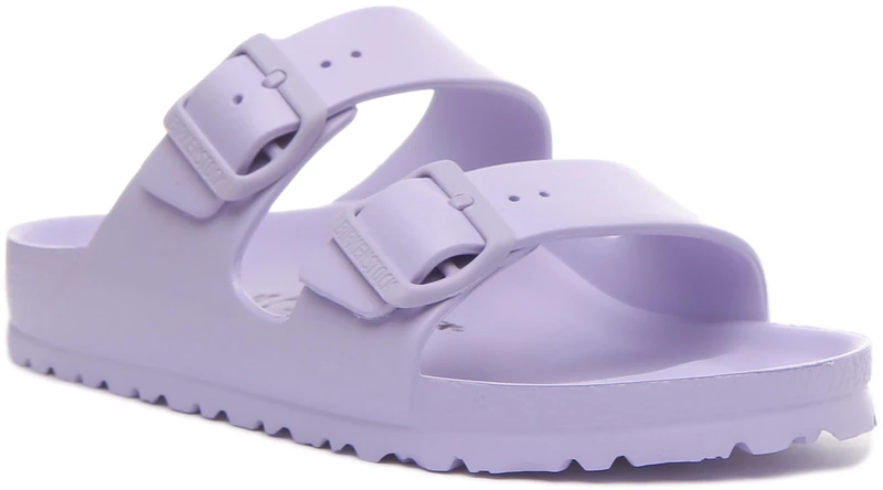 Birkenstock Women's Arizona Sandal, Purple Fog, 7.5 UK