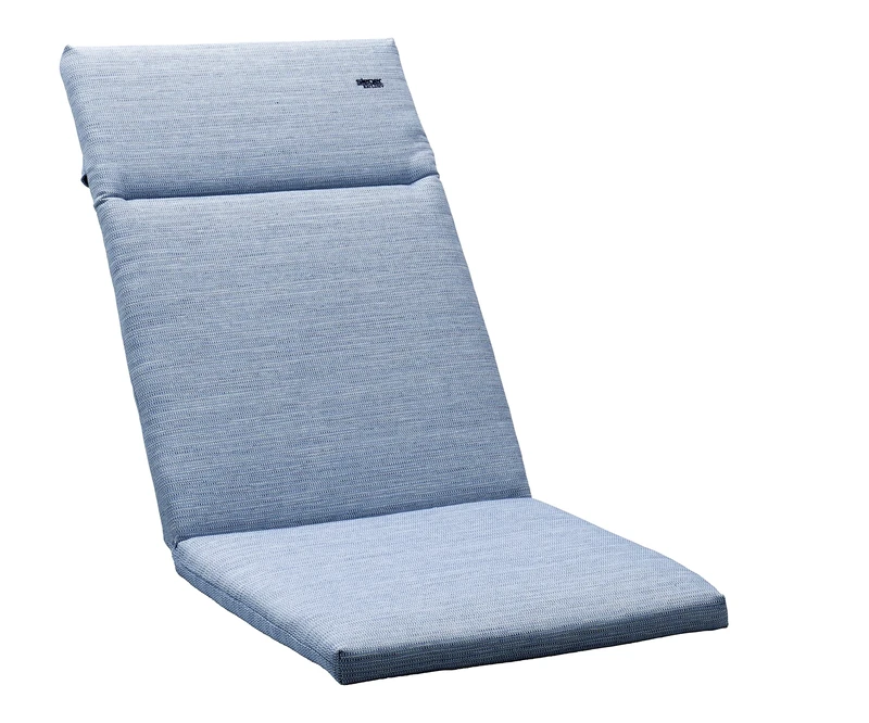 SIEGER Folding Chair Cushion Approx. 121 x 49 x 4 cm Design 4960 Light Blue