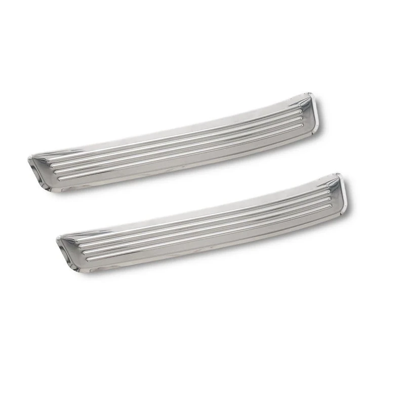 Avisa Inox door sill protectors compatible with Mercedes B-Class W247 2019-2-pieces (rear doors)