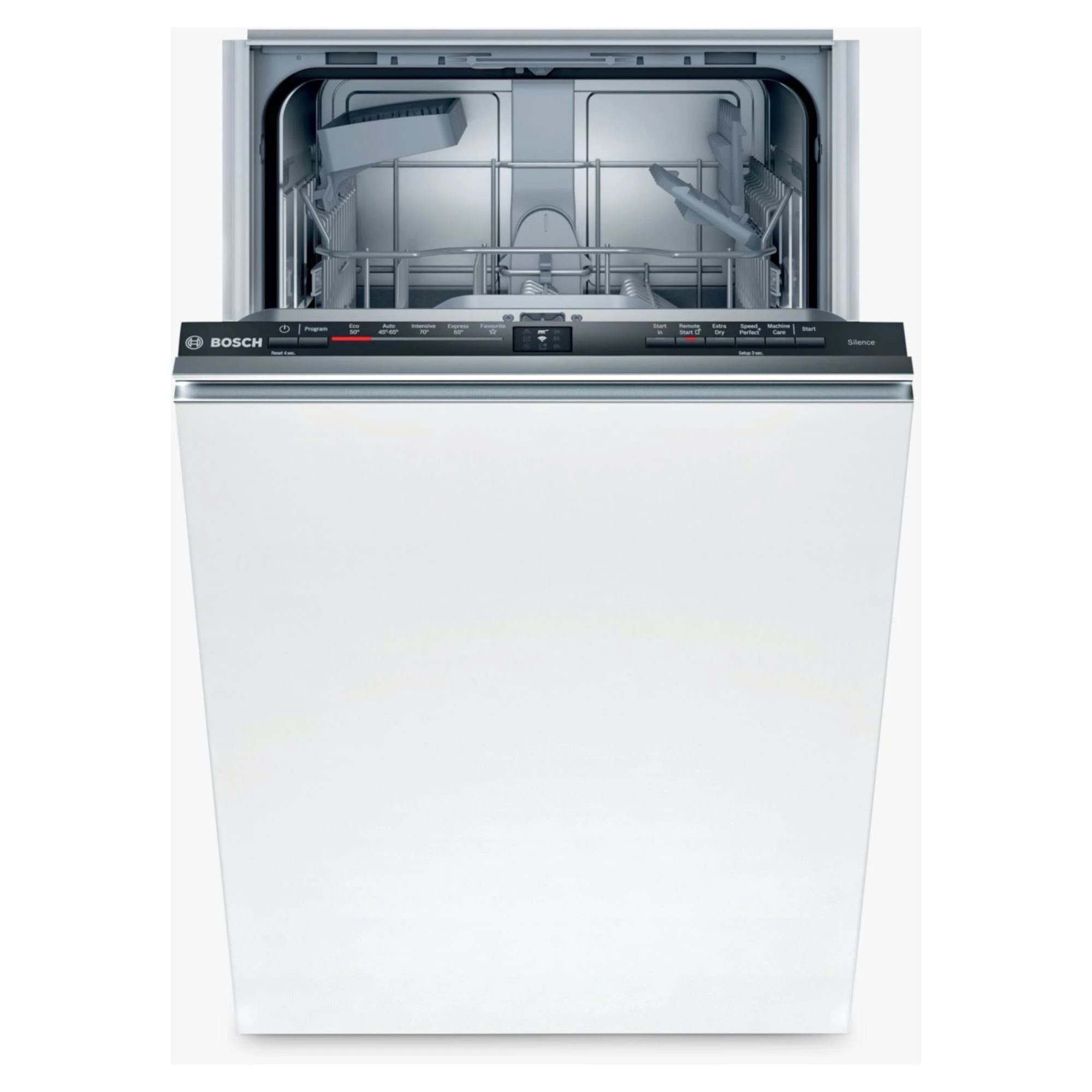 Bosch Home & Kitchen Appliances Bosch SPV2HKX39G Serie 2 Fully Integrated Dishwasher with 9 place settings, Home Connect, ExtraDry, InfoLight and DossageAssist, DuoPower Spray Arms, 60cm