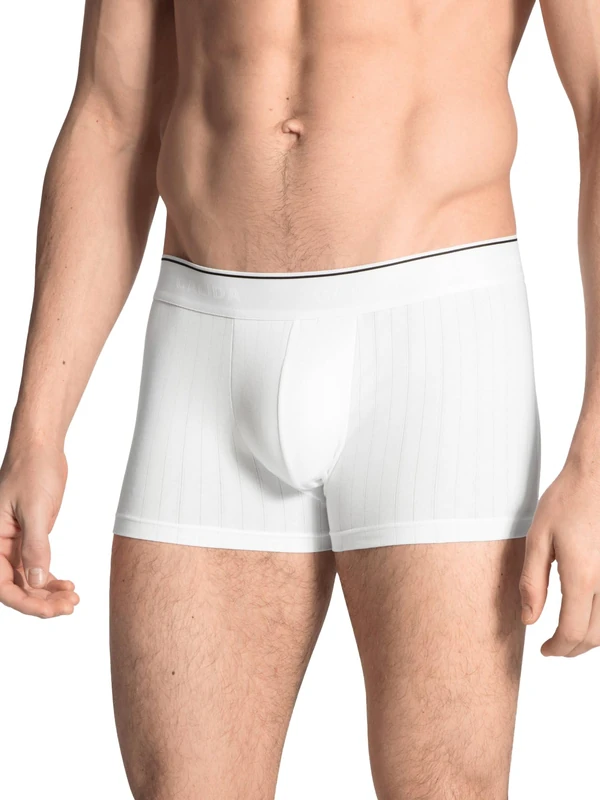 CALIDA Men's Pure & Style Boxer Shorts - - L White