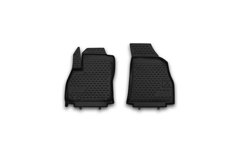 Element EXP.NLC.15.30.210kh Tailored Rubber Floor Mats for Fiat Fiorino 2007 -> 2 Pieces, Black