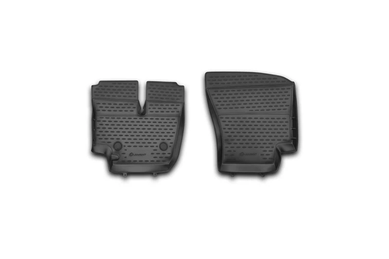 Element EXP.NLC.16.26.210kh Rubber Floor Mats for Ford Cargo 1830 (2530) 2-Piece Set Black