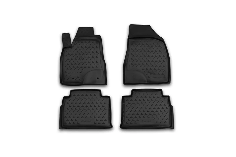Element EXP.NLC.29.09.210 Rubber Floor Mats for Lexus RX350 2003-2009 Set of 4 Black