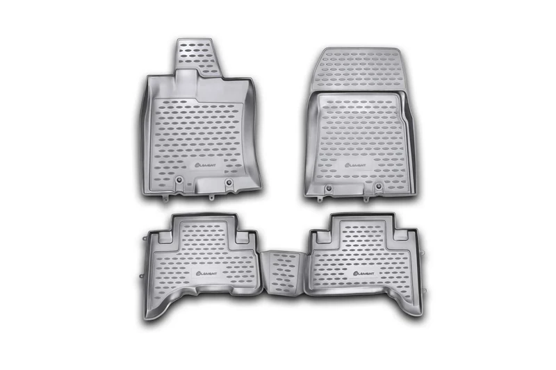 Element EXP.NLC.48.43.210kh Rubber Car Mats for Toyota FJ-Cruiser 2006 – Set of 4, Black