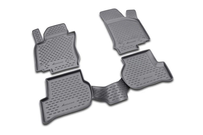Element EXP.NLC.51.27.210k Rubber Car Mats for VW Scirocco 04/2009 – Set of 4, Black