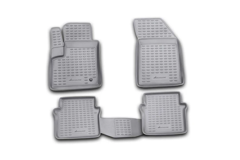 Element EXP.NLC.13.01.210 Dodge Avenger 2008 Rubber Floor Mats 4-Piece Set Black