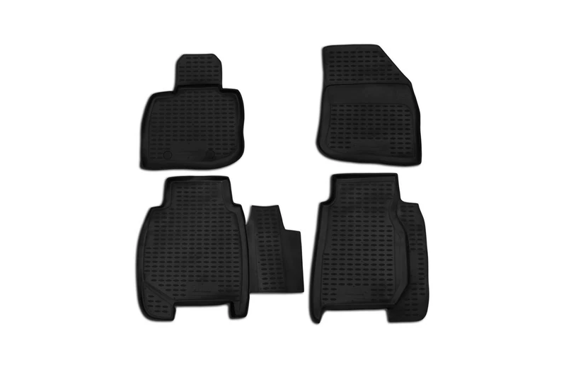 Element EXP.NLC.18.08.210k Rubber Floor Mats for Honda Civic 5D 2006-2011 Set of 4 Black