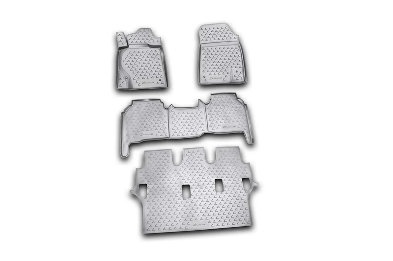 Element EXP.NLC.29.07.210k Rubber Floor Mats Lexus LX570 2007-2012 4-Piece Set Black