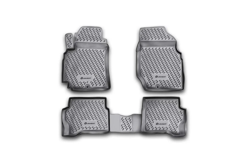 Element EXP.CARNIS0001 Rubber Car Mats for Nissan Almera Classic 2006 – 4 Pieces, Black
