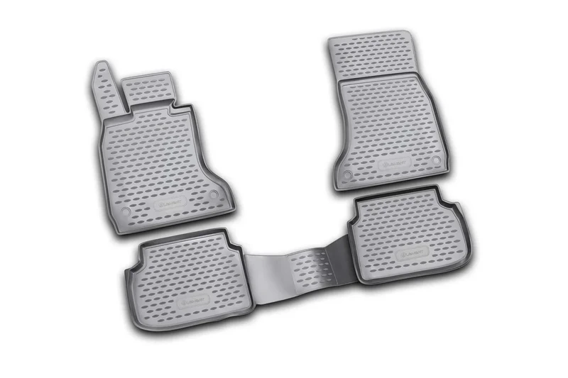 Element EXP.NLC.05.14.210k Rubber Car Mats for BMW 7 Series Saloon 2007-2015 4 Piece Black Fit