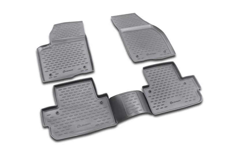 Element EXP.NLC.50.06.210 Rubber Floor Mats for Volvo C30 2007 – Set of 4, Black