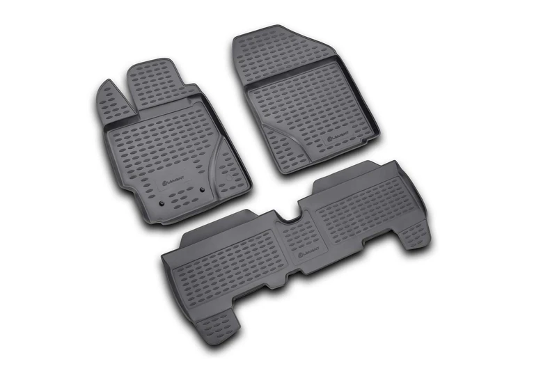 Element Tailor-Made Car Mats for Toyota Yaris II, 2005-2012, 3-Piece