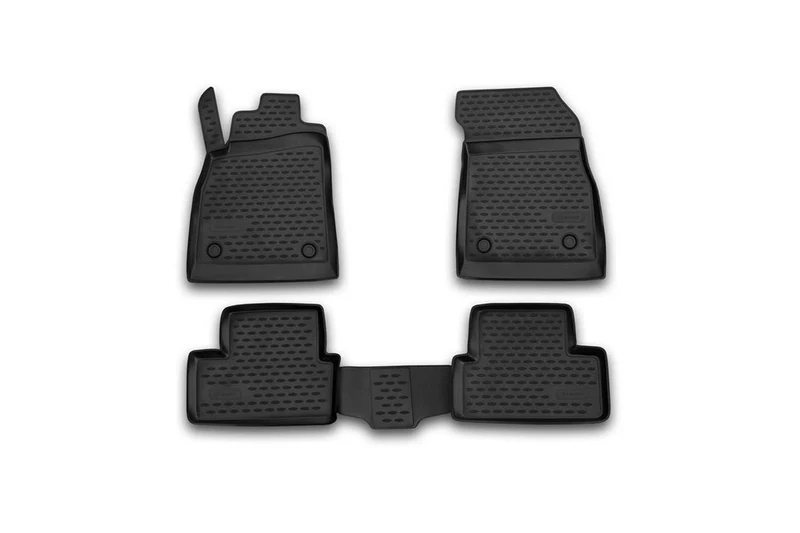 Element EXP.NLC.08.18.210k Tailored Rubber Floor Mats for Chevrolet Cruze 2011 -> 4 Pieces, Black