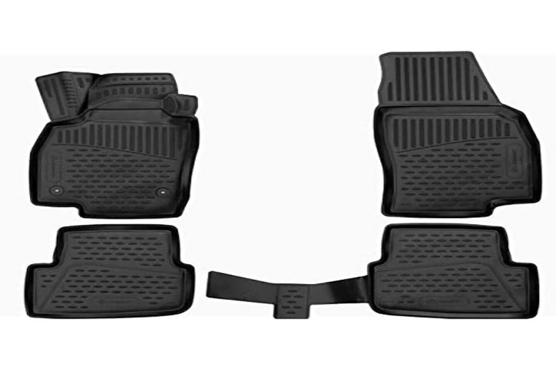Element EXP.NLC.13.05.210f Rubber Mats Dodge RAM 1500/2500/3500 Crew Cab 2002-2012 Front Doormat Only 2 Pieces Black