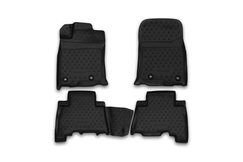 Element EXP.NLC.3D.29.31.210k 3D Rubber Floor Mats Lexus GX 460 2013-5-Seat 4-Piece Black