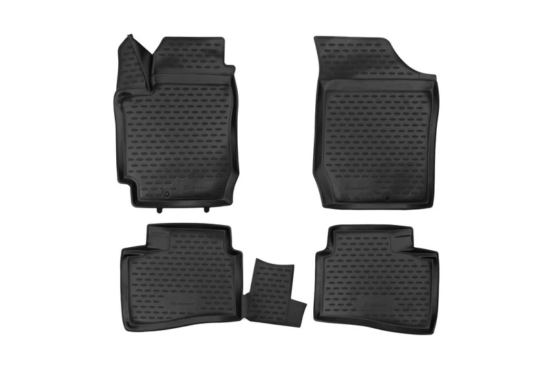 Element EXP.NLC.3D.25.40.210h 3D Rubber Mats Floor Mats Kia Cerato Koup 2009-2013 4-Piece Set Black
