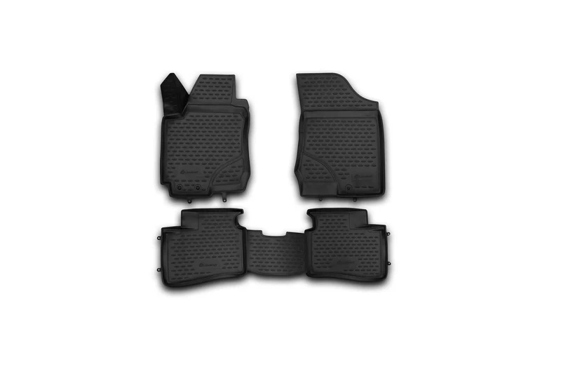 Element EXP.NLC.3D.20.28.210h 3D Rubber Floor Mats for Hyundai i30 2007-2012 4-Piece Set Black