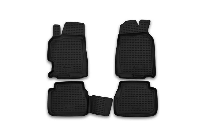 Element EXP.NLC.33.02.210 Rubber Floor Mats for Mazda 6 2002-2012 Set of 4 Black