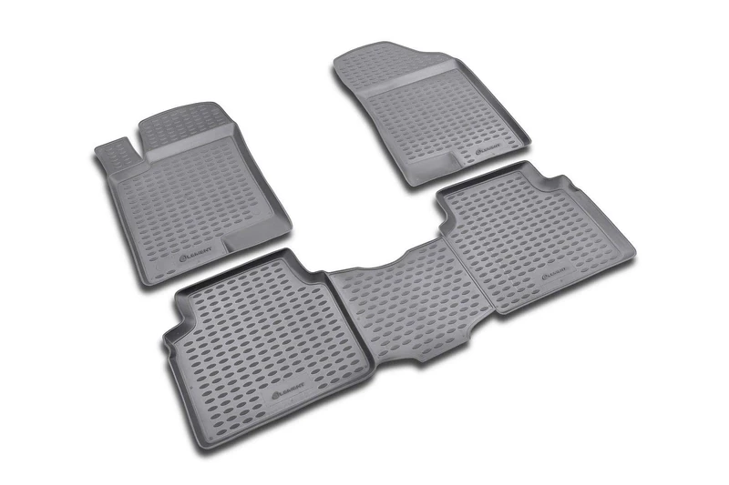 Element EXP.NLC.20.01.210 Rubber Floor Mats for Hyundai Sonata V NF 2004-2010 Set of 4 Black