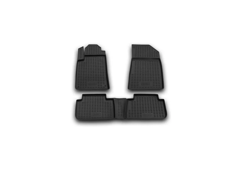 Element EXP.NLC.10.08.210 Rubber Floor Mats for Citroen C5 2001-2008 Set of 4 Black