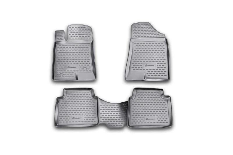 Element EXP.NLC.20.33.210 Rubber Floor Mats for Hyundai Grandeur 05/2005 – 4 Pieces, Black