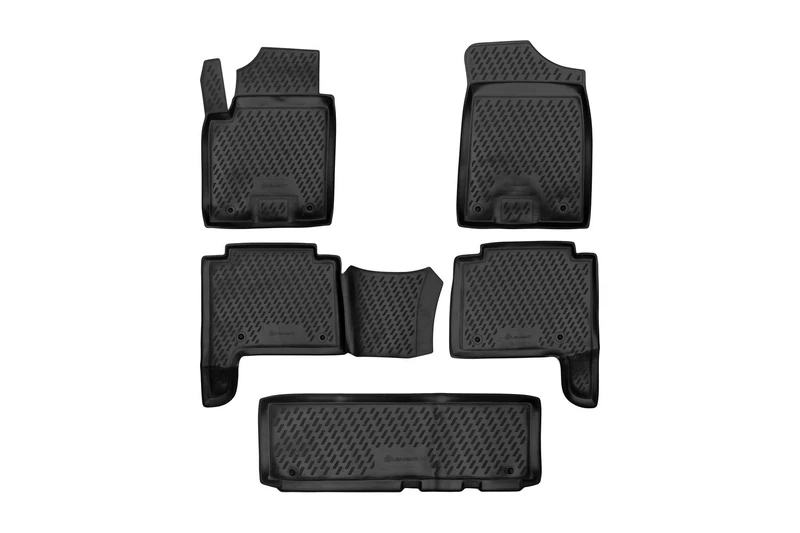 Rubber Mats Element Floor Mats Nissan Patrol 2010 5 Pieces