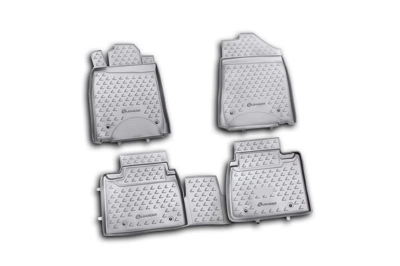 Element EXP.NLC.29.18.210k Rubber Floor Mats Lexus ES350 10/2010-2012 4-Piece Set Black