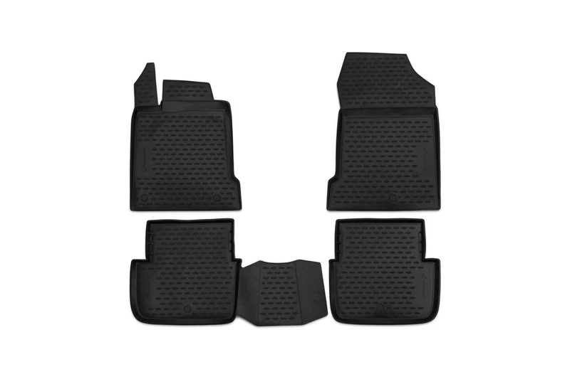 Element Rubber Mats, Tailor-Made Floor Mats for Renault Latitude 2011, 4-Piece Set - Image 1