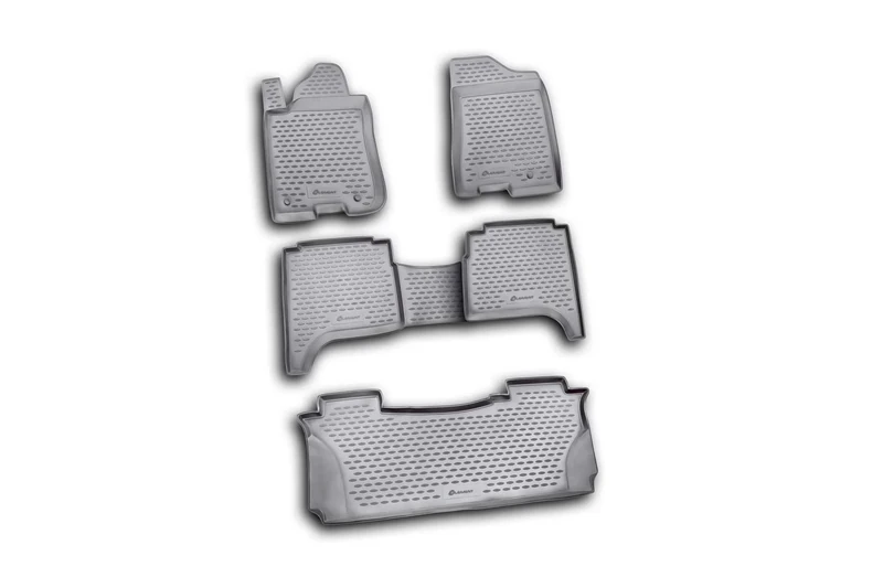 Element EXP.NLC.76.02.210 Infiniti QX56 2004 Rubber Floor Mats, 5-Piece, Black