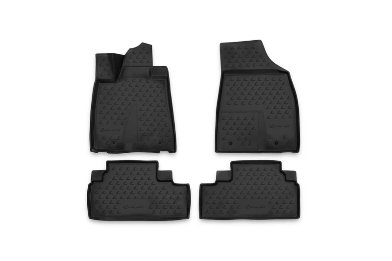 Element EXP.NLC.3D.29.10.210k 3D Rubber Floor Mats Lexus RX 350 2009-2012 4-Piece Set Black