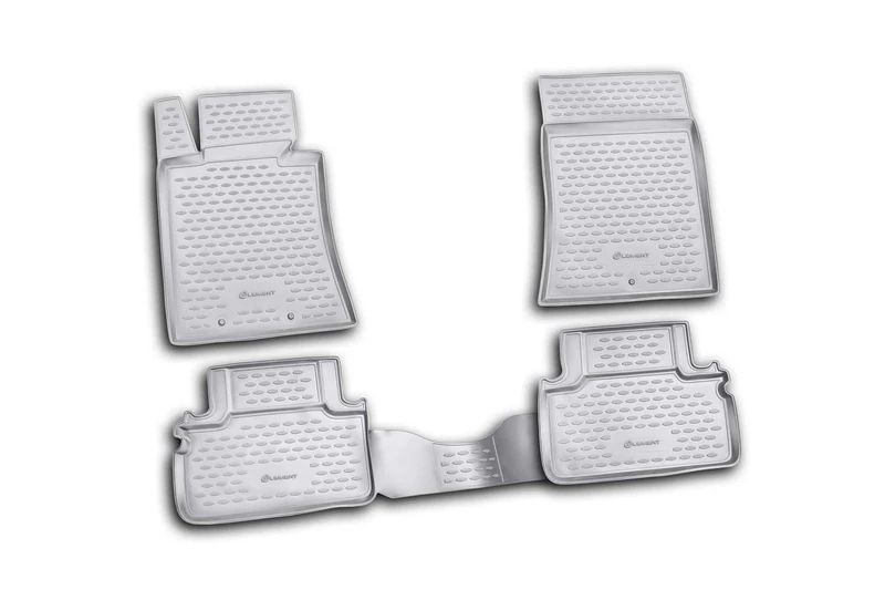 Element EXP.NLC.20.35.210k Rubber Car Mats for Hyundai Genesis Coupe 10/2009 – Set of 4, Black