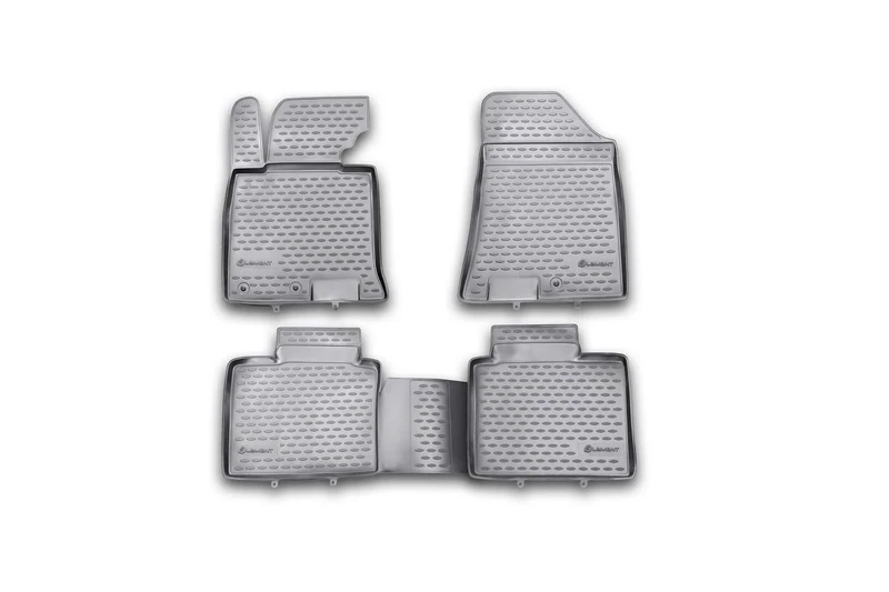 Element EXP.NLC.20.50.210h Rubber Floor Mats for Hyundai i 40 2011 – 4 Pieces, Black