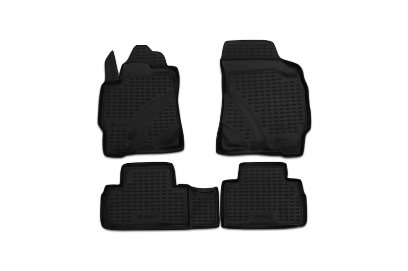 Rubber mats element floor mats Ford Maverick 2001-4 pieces - Image 1
